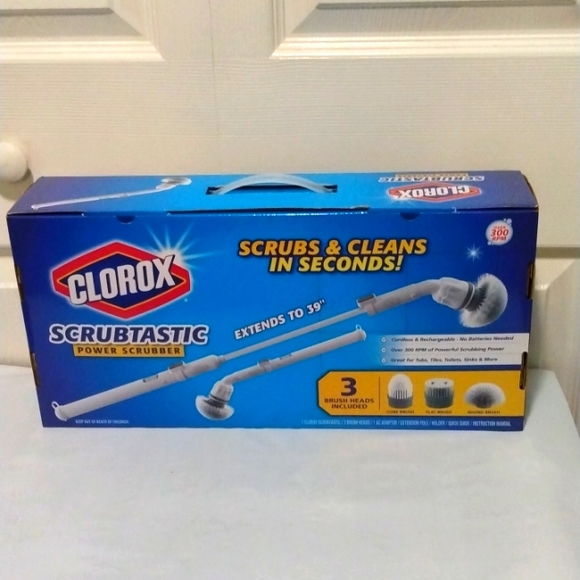 Clorox Bath Clorox Deluxe Scrubtastic Power Scrubber 39 Reach 3
